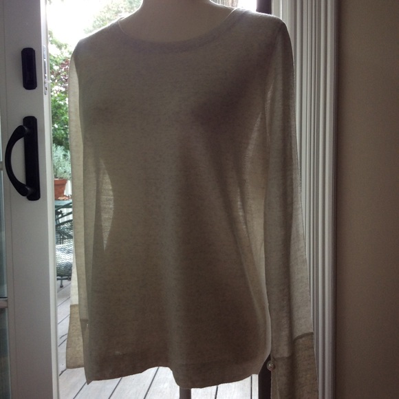 Pretty, sheer, romantic ANN TAYLOR Lg - Picture 5 of 8